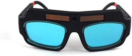 1 Pair Black Solar Auto Darkening Welding Goggle Safety Protective Welding Glasses Mask Helmet, Eyes Goggles Mask Anti-Flog Anti-glare Goggles...