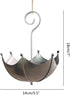Umbrella Shaped Bird Feeder Hanging Tray, Seed Tray for Bird Feeders - Umbrella Hanging Birdbath Feeder, Bird Trough Bird Feeder Bird Bath Hanging...