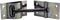 JR Products 10525 Stainless Steel T-Style Door Holder - 6"...