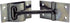 JR Products 10525 Stainless Steel T-Style Door Holder - 6"...