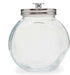 Home Basics (Medium) Glass Cookie Candy Jar Container with Fresh Sealed Lid – Kitchen Home Décor Storage...