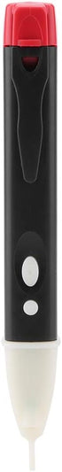 ViaGasaFamido Voltage Tester Pen Non Contact Electric Test Pencil Electricity Detector with LED Light Electricity Voltage Tester 90-1000V Red Hous...