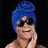 SATINIOR 6 Pieces Women Turban African Pattern Headwrap Colorful Printed Pretied Flower Knot Bonnet Hat for Women...