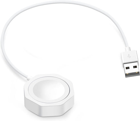 Short Watch Charger Compatible with Apple Watch Charger, USB Cord Fast Wireless Charging Compatible for Watch 9/8/7/6/SE2/SE/5/4/3/2 (0.78ft/24cm)...