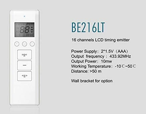 Quoya BE216LT- 16 channel remote controller...