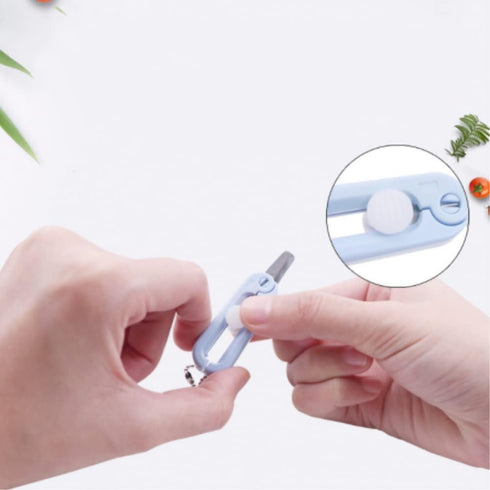 Folding Scissors, 2 Pcs Kids Scissors Portable Scissors Paper Cutting Scissors Safety Scissors for Scrapbooking Art DIY Craft Students Teaching Fa...