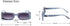 ENTHYI Rectangle Vintage Sunglasses for Women Retro 90s Square Female Chunky Glasses...
