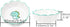 NatSumeBasics Ceramic Paper Clip Holder with Green Dinosaur Cute PaperClip Dish Cup Holders Dispenser for Home Office Desk Organizer Accessories a...