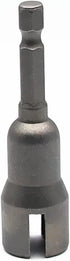 1PCS Power Wing Nut Driver, 1/4 Inch Hex Shank Slot Wing Nut Drill Bit Socket Wrenches Tool for Panel Nuts Screws Eye Q-Hanger C Hook Bolt...