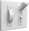 Wall Switch Guard, ILIVABLE Childproof Light Switch Plate Covers Protects Your Circuits from being Accidentally Turned On or Off by Children and A...