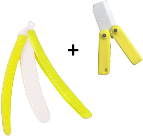 Banana Butterfly Fidget Knife Toy, Colorful and Novel Shape, Made with 3D Printing Technology, Sturdy and Durable, Perfect Stress Relief Toy, 1 Bi...