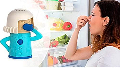 Chilly blue Mama Fridge Odor Absorber, Refrigerator Moisture Absorber & Freshener Holder,Add Baking Soda to Absorb Funky Odors in The Refrigerator...