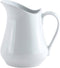 HIC Kitchen Creamer Pitcher with Handle, Fine Porcelain, 8-Ounce...