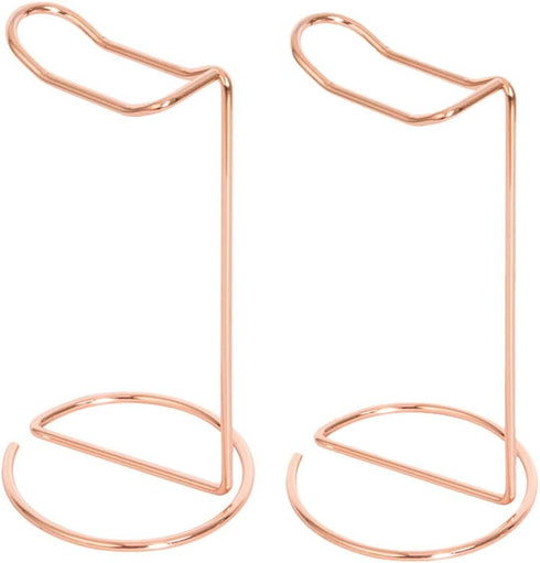 2Pcs Universal Metal Headphone Stand Desktop Vertical Headphone Display Stand Gaming Headset Rest Hanger Support Rack Holder Organizer for Most He...