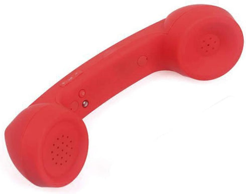 Cordless Telephone Handset, Retro Wireless Mobile Phone Telephone Handset Receivers Headphones Radiation Proof Stereo Convenient Call Cell Phone(R...