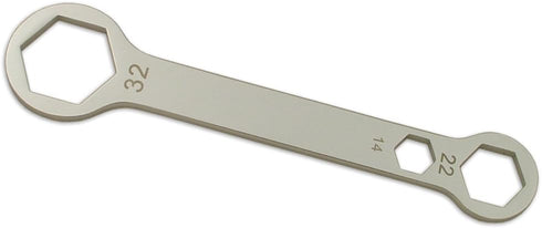 CruzTOOLS AW142232 Combo Axle Wrench 14mm x 22mm x 32mm...