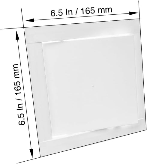 White Plastic Access Panel. Service Shaft Door Panel. Plumbing. Electricity. Heating. Alarm Wall Access Panel for Drywall. Bathroom Services Acces...