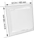 White Plastic Access Panel. Service Shaft Door Panel. Plumbing. Electricity. Heating. Alarm Wall Access Panel for Drywall. Bathroom Services Acces...
