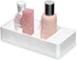 iDesign The Sarah Tanno Collection 4 Slot Silicone Cosmetic Drawer Organizer, White...