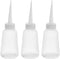 Utoolmart 3pcs Squeeze Bottle 150ml Plastic Glue Oil Bottle Wash Bottles for DIY Label Tattoo...