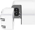 AC Power Adapter Wall Folding Plug Duck Head,US Standard Plug Duck Head Compatible with MaBook Pro Air/Maci Book/Phone/Pod AC Power Adapter (1 -Pa...
