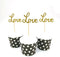 24pcs Gold Love Cupcake Topper Valentine's Day Decoration Birthday Wedding Party Decoration...