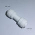 (White tubing 5 meters) - 10 pcs 1cm Quick Connect Push In to Connect Water Purifiers Tube Fittings for RO Water Reverse Osmosis System+5 metres(1...