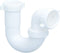 EZ-FLO 1-1/2 Inch Kitchen Sink Drain Repair Pipe with Reducing Washer, White Polypropylene, 35380...