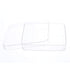 Scicalife 10 Sets Square Petri Dish with Lids, Plastic Material, Container for School Lab Science Experiment...