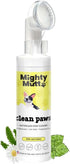 MIGHTY MUTT Waterless Paw Cleaner for Dogs, Made in USA, Easy to Use, No-rinse Foaming Cleanser with Brush, Gentle, pH Balanced, Natural, Hypoalle...