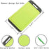 Mini Kitchen Cutting Board Mats, BPA Free, Dishwasher Safe, Juice Grooves, Thicker Boards, Easy Grip Handle, Non Porous, 2 pack...