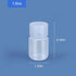1 oz Wide Mouth Lab Reagent Bottle, Laboratory Grade Chemical Container, Sealed Leak-proof Clear PP Bottle, Pill Bottle, Water Sample Bottle(5 Pcs...