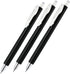 Zebra JJH72-BK3-AZ Sarasa Nano Gel Ballpoint Pen, 0.3mm, Set of 3, Black...
