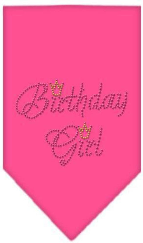 Mirage Pet Products Birthday Girl Rhinestone Bandana, Small, Red...