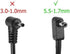 19V 2.37A 45W 5.5-1.7mm Big Pin Adapter Charger Replacement fit for Delta Acer ADP-45FE F ADP-45HE D(5.5×1.7mm)…...