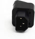ANRANK IC141320AK UPS IEC C14 to Universal Female EU US UK AU C13 Socket Power Adapter AC Plug (2 Pack)...