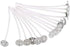 Colibrox 150 PC Natural Cotton Core Candle Wicks - 8...