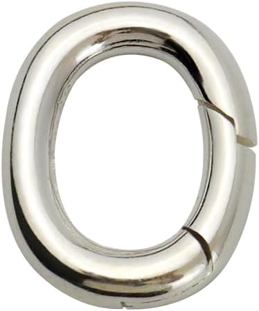 Clasp Necklace Bracelet Oval Spring Connector s925 Sterling Silver - Closures Claw for Jewelry Finding Repair Kit DIY Supplies...
