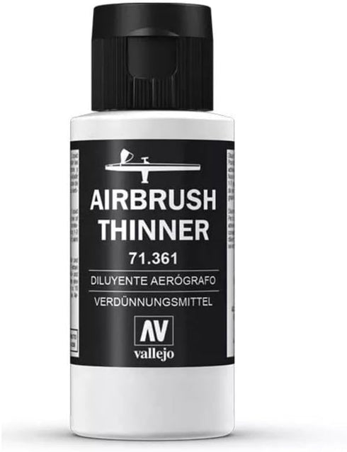 Vallejo - Airbrush Thinner for Acrylic Paints 60 ml (2.02 fl.oz.)...