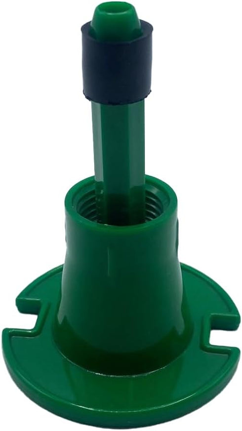 Poolzilla (5 Pack) Plastic Pop-Up Flush Head Sprinkler with Brass Full Pattern Spray Nozzle - Compatible with Flush Heads from Orbit, and Other Ma...