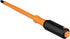 Klein Tools 6876INS Insulated Screwdriver, 1000V #3 Phillips Tip Screwdriver with 6-Inch Shank, Tip-Ident, Cushion-Grip Handle...