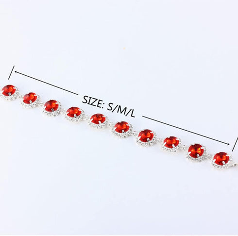 Pet Diamond Necklace Jewelry pet Dress up Collar Shiny Jewelry Suitable for Small and Medium-Sized Cats and Dogs...