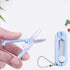 Folding Scissors, 2 Pcs Kids Scissors Portable Scissors Paper Cutting Scissors Safety Scissors for Scrapbooking Art DIY Craft Students Teaching Fa...