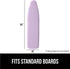 The Original GORILLA GRIP Ironing Board Cover and Pad, Silicone Coating, Thick Scorch Resistant Padding, Heavy Duty Iron Covers Standard Boards, H...