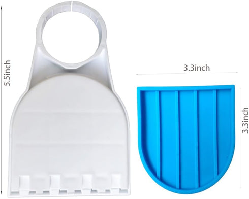 2 Pack Laundry Detergent Drip Catcher Cup Holder - Fabric Softener Gadget Cup Holder Detergent Drip Catcher (Upgraded Drip Tray) Saver No More Mes...