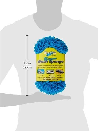 STAR BRITE Sponge-Micro Fiber Reggae (Blue) (040078)...