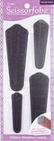 Scissors by SCISSORFOBZ with ScissorGripper -Value Pack-4 Sizes- Designer Scissor sheaths Covers Holders for Embroidery Sewing Quilting - Quilters...