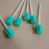 Untreated Disposable Oral Swab- Single Use Green 100 counts...