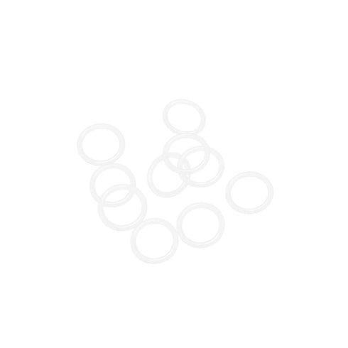 uxcell Silicone O-Rings, 20mm OD 15.2mm ID 2.4mm Width VMQ Seal Gasket for Compressor Valves Pipe Repair, White, Pack of 10...