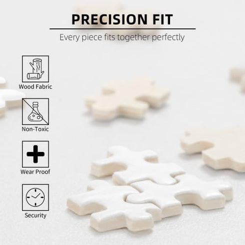 500 Piece Wooden Puzzle for Adults Bernese Mountain Dog If You Feel Sad Jigsaw Puzzle Challenging for Youth Fun Puzzle Family Educational Game Toy...